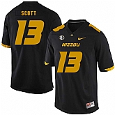 Missouri Tigers 13 Kam Scott Black Nike College Football Jersey Dzhi,baseball caps,new era cap wholesale,wholesale hats